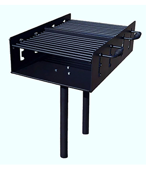 ECC30 Group Grill with In-Ground Posts