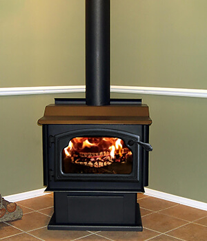 Sierra S2300 Pedestal Base Wood Stove