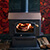 Sierra S8000II Wood Stove With Pedestal